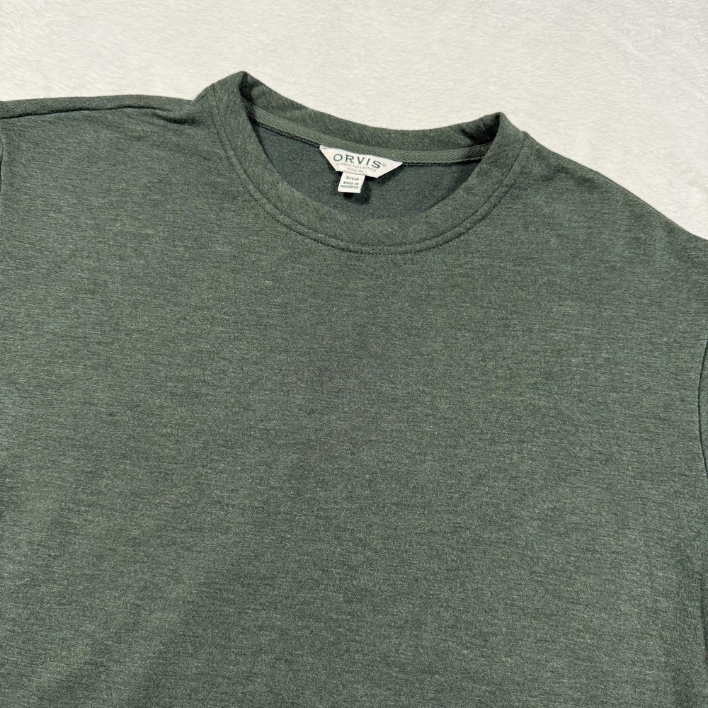 Orvis Pullover Sweater‎ Mens Small Crewneck Classic Collection Modal Blend Soft